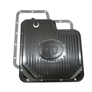 Bandeja de aceite y junta de transmisión con aletas negras para FORD C-6 Bronco Torino F150 - Imagen 1 de 5