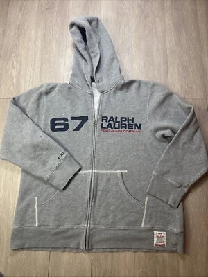 De colección Ralph Lauren Polo Jeans Company RL 67 Sudadera con Capucha Pullover Grande L Foto 1 de 4