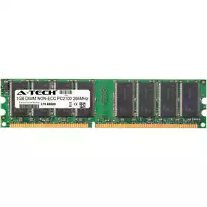 A-Tech 1GB PC2100 Desktop DDR 266 MHz DIMM Non-ECC 184-Pin DDR1 Memory RAM 1x 1G - Picture 1 of 1
