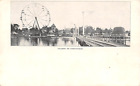 C.1900 Ferris Wheel Celeron On Chautauqua Ny Post Card Amusement Park