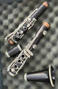 Martin Busine Pegasus Logo Wood Clarinet w/Brillhart Special Ebolin Mouthpiece - Picture 1 of 13