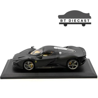 BBURAGO 50 ANIVERSARIO FERRARI DAYTONA SP3 1/18 FIBRA CARBONO SERIE 16921 Foto 1 de 2