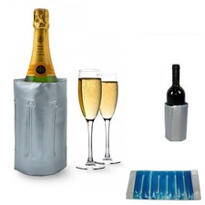 FASCIA REFRIGERANTE PORTA BOTTIGLIE PORTATILE RAFFREDDA VINO TERMICO REGOLABILE