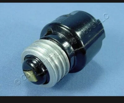 Legrand Negro Luz Fenólica Enchufe Lámpara Extensión Base Media A Granel 2006 Foto 1 de 4