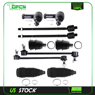 Front Tie Rod End Sway Bar Ball Joint Bellow Boot For 2001-2006 Hyundai Santa Fe - Image 1 of 4