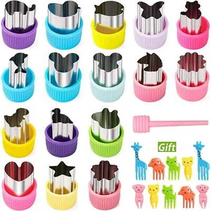 Sandwich Cutters for Kids, 27PCS Sandwich Bread Cutters Set for Kids, Stainless - Picture 1 of 10