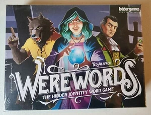 Werewords, 2018 Edition, New Art Hidden Identity Word Game, Bezier, Werewolf - Picture 1 of 3