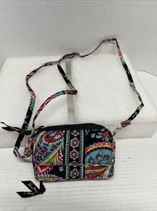 Bolso Bandolera Vera Bradley Multicolor Correas Ajustables 6" L X 4" H - Imagen 1 de 6