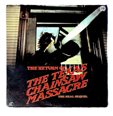 Return of the Texas Chainsaw Massacre Laserdisc 1995 LD Japan PILF-7334 Horror — 第 1/2 张图片