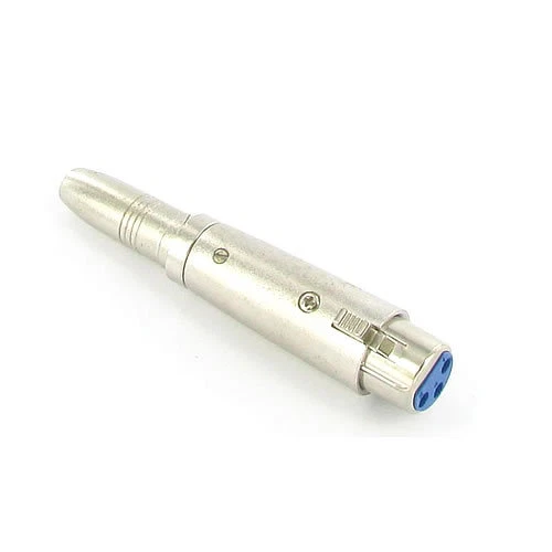 VALLEY ENTERPRISES XLR Female to 1/4" Female Mono Microphone Mic Adapter