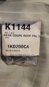Rear Coupe Roof Halo Panel Screws Kit 6 Piece Set for 1968-1982 C3 Corvette - Picture 1 of 1