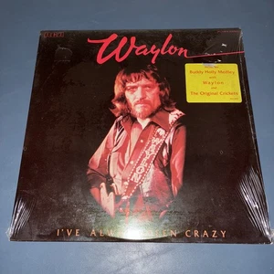 WAYLON JENNINGS - I'VE ALWAYS BEEN CRAZY RCA RECORDS Vinyl LP SEALED (CY45)Mint - Picture 1 of 2