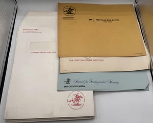 Lot of Vintage Winchester Envelopes & Mailers – Distinguished Shooting Awards - Picture 1 of 4