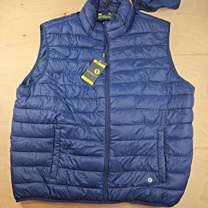 Xersion men's packable puffy vest XXL American Navy - Picture 1 of 9