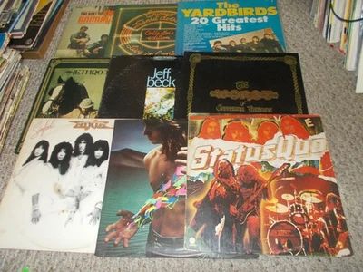 LOT OF 26 CLASSIC ROCK LPS JEFF BECK, GOLDEN EARING, EAGLES, STEPENWOLF+ - Image 1 of 3