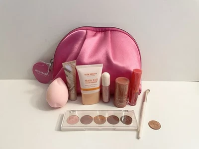 9 Piece Ulta BEAUTY Collection Makeup Gift Set Pink 2025