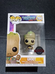 Funko Pop! Marvel Guardians of the Galaxy Groot Booble Head #264 Vinyl Figur - Picture 1 of 7