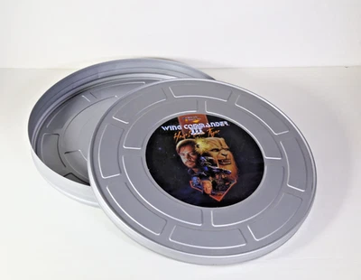 Wing Commander 3 Heart of the Tiger 35mm Film Can. Vintage Hollywood Collectible - Image 1 of 2