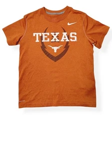 Nike Dri-Fit Texas Longhorns Short Sleeve Graphic T-Shirt, Boys Small - Picture 1 of 4