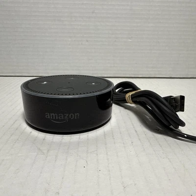 Amazon Echo Dot (2nd Generation) Smart Speaker Black Model EU L-2338 Working - Image 1 of 4
