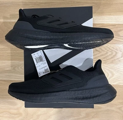 Talla 9.5 - Adidas Pureboost 23 Negro Carbono IF2375 Hombre’s Nuevo Foto 1 de 4
