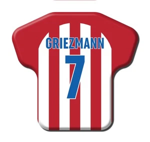 Calamita Simile a T-Shirt Calcio Stagione 2016/2017 Atletico Madrid 7 Antoinne - Picture 1 of 9