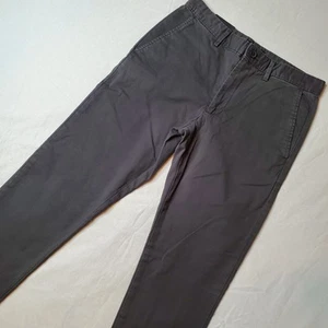 Banana Republic Mens Size 29X32 Lived-In Chino Pants Skinny Leg Gray 400040 - Picture 1 of 9