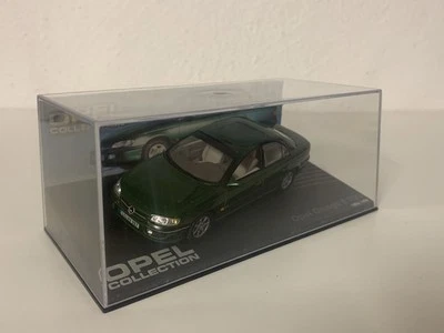 1:43 Opel Omega B MV6 grün Modellauto Geschenk Ostern Sammeln - Bild 1 von 4