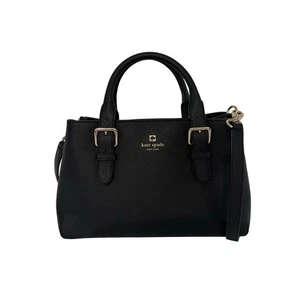 Bolso de mano Kate Spade Cove Street Provence de cuero negro Saffiano - Imagen 1 de 13
