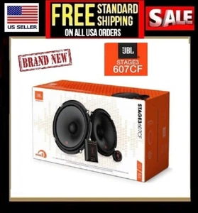 JBL STAGE 3 607CF 6.5" 2-Way Car Component Speaker System 6-1/2" STAGE3 607CFAM - Picture 1 of 7