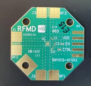 1 pieza PCB de evaluación de desarrollo Qorvo 271059 para interruptor RFSW1012 QFN 2x2 mm - Imagen 1 de 2