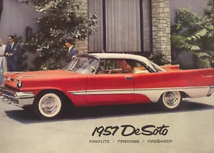 1957 De Soto Fireflite Firedome Feuerwehrwagen FL NOS Verkaufsprospekt - Bild 1 von 1
