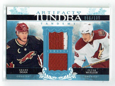 09-10 UD Artifacts Tundra Tandems  Shane Doan--Peter Mueller  /100  Jerseys