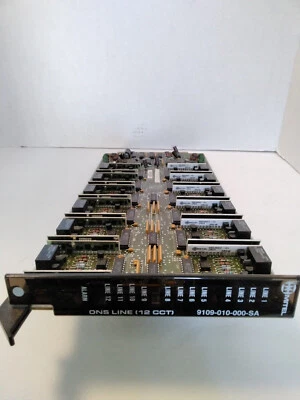 Tarjeta de línea Mitel SX200 ONS 12 circuitos 9109-010-000-SA (12 CCT) - tracción en funcionamiento Foto 1 de 3