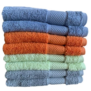 Set Of 2 Guest Towels 30 x 50 cm Kitchen Bathroom Small Hand or Large Face Cloth - Picture 1 of 24