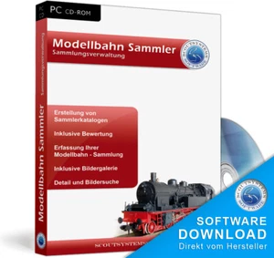 Modellbahn Sammler,Eisenbahn Verwaltung Software Lösung,Sammlung verwalten - Bild 1 von 1