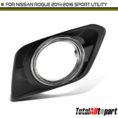 雾灯装饰边框适用于日产 Rogue 2014 2015 2016 前乘客右侧 — 第 1/4 张图片