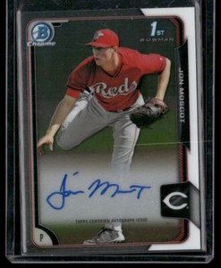 2015 Bowman Chrome Jon Moscot BCAP-JMO Prospect Autographs  AU