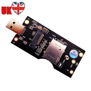 NGFF M.2 to USB 3.0 Adapter Expansion Cards with SIM 8pin Card Slot for Desktop - Picture 1 of 7