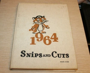 1964 Garinger High School Yearbook SNIPS AND CUTS Charlotte North Carolina - Picture 1 of 12