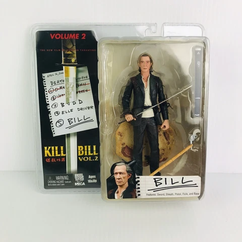KILL BILL VOLUME 2 "BILL (AKA THE SNAKE CHARMER)" 7-INCH ACTION FIGURE NECA NEW Cover