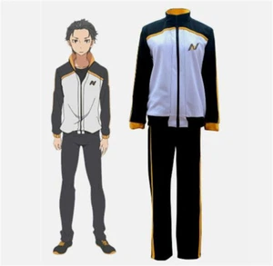 Re:Zero kara Hajimeru Isekai Seikatsu Subaru Natsuki Suit Costume Set Cosplay - Picture 1 of 7