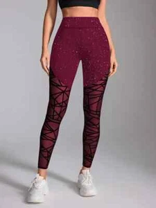 Leggins Gr. XL mit Mesh - Bild 1 von 2