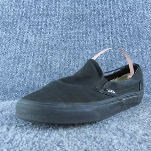 VANS Scarpe Skateboard Donna Slip-On Taglia 6 Medium Nero Tessuto Slip On - Foto 1 di 10