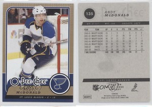 2008-09 O-Pee-Chee Andy McDonald #135
