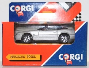 Corgi Junior Mercedes 500 SL mint in box Rare SILVER - Picture 1 of 1