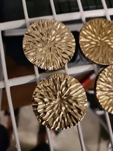 Goldene Türgriffe und Knöpfe, 6, 1 Zoll Vorbau, Metall - Bild 1 von 5