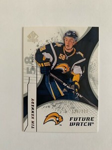 2008-09 SP Authentic #174 Tim Kennedy RC 124/999 - Buffalo Sabres