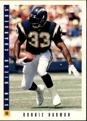 1993 Score #62 Ronnie Harmon - NM - Image 1 of 2