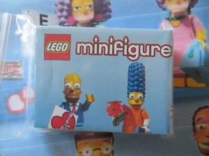LEGO 71009 Minifigur Simpsons Series 2 - je 2x Beipackzettel Neu - Bild 1 von 1